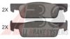 A.B.S. 37961 OE Brake Pad Set, disc brake
